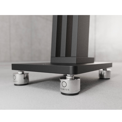 Marten speaker stand with floor isolators