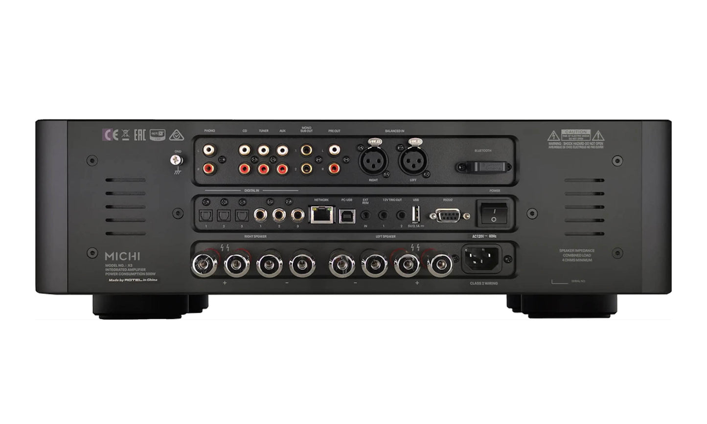 Analogue XLR & RCA Inputs Including MM Phono