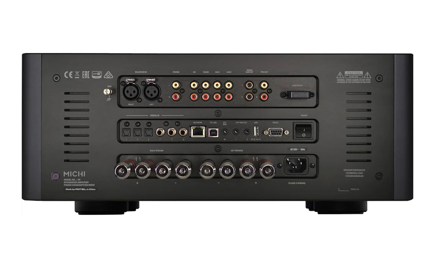 Analogue XLR & RCA Inputs Including MM/MC Phono