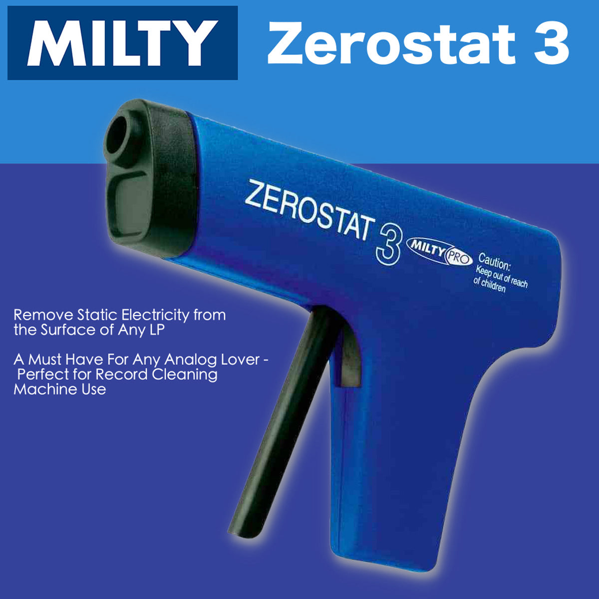 Milty Zerostat 3 Anti Static Pistol