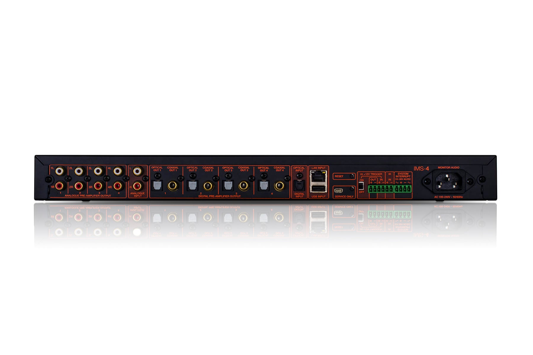 Monitor Audio IMS-4 Music Streamer - Rear Inputs