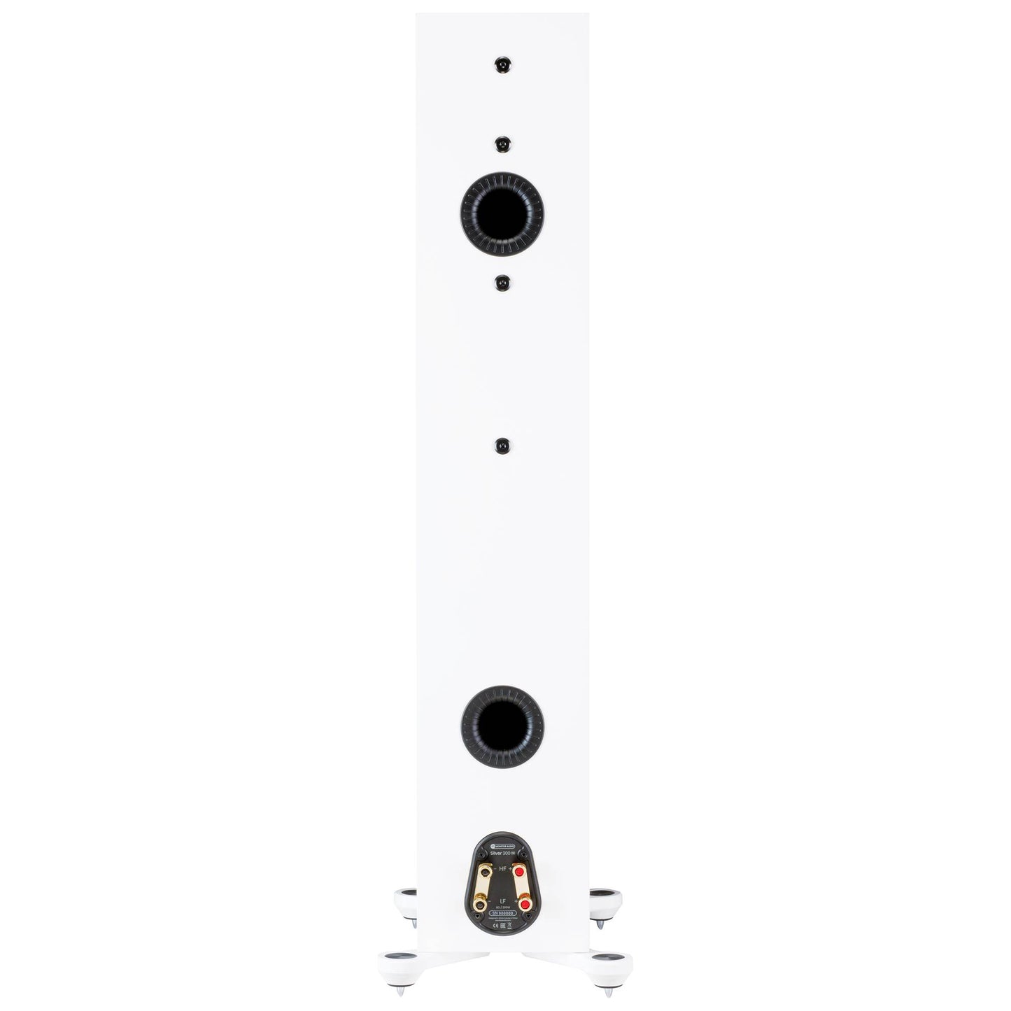 Monitor Audio Silver 300 7G in white - rear view