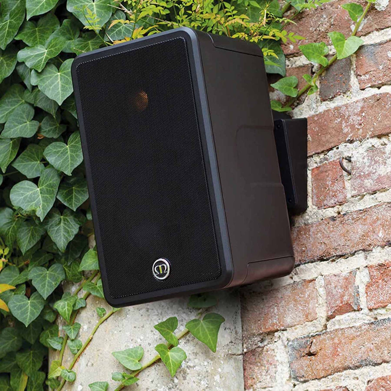 Monitor Audio Outdoor Speaker on brick wall