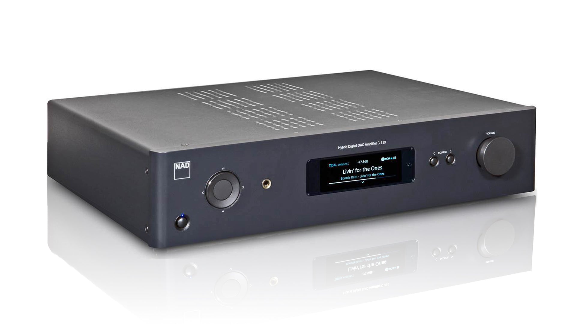 NAD C389 BluOS-D - High Performance Streaming Amplifier