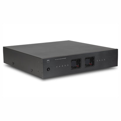 Angle of NAD CI 8-150 DSP 8 Channel Amplifier on white background