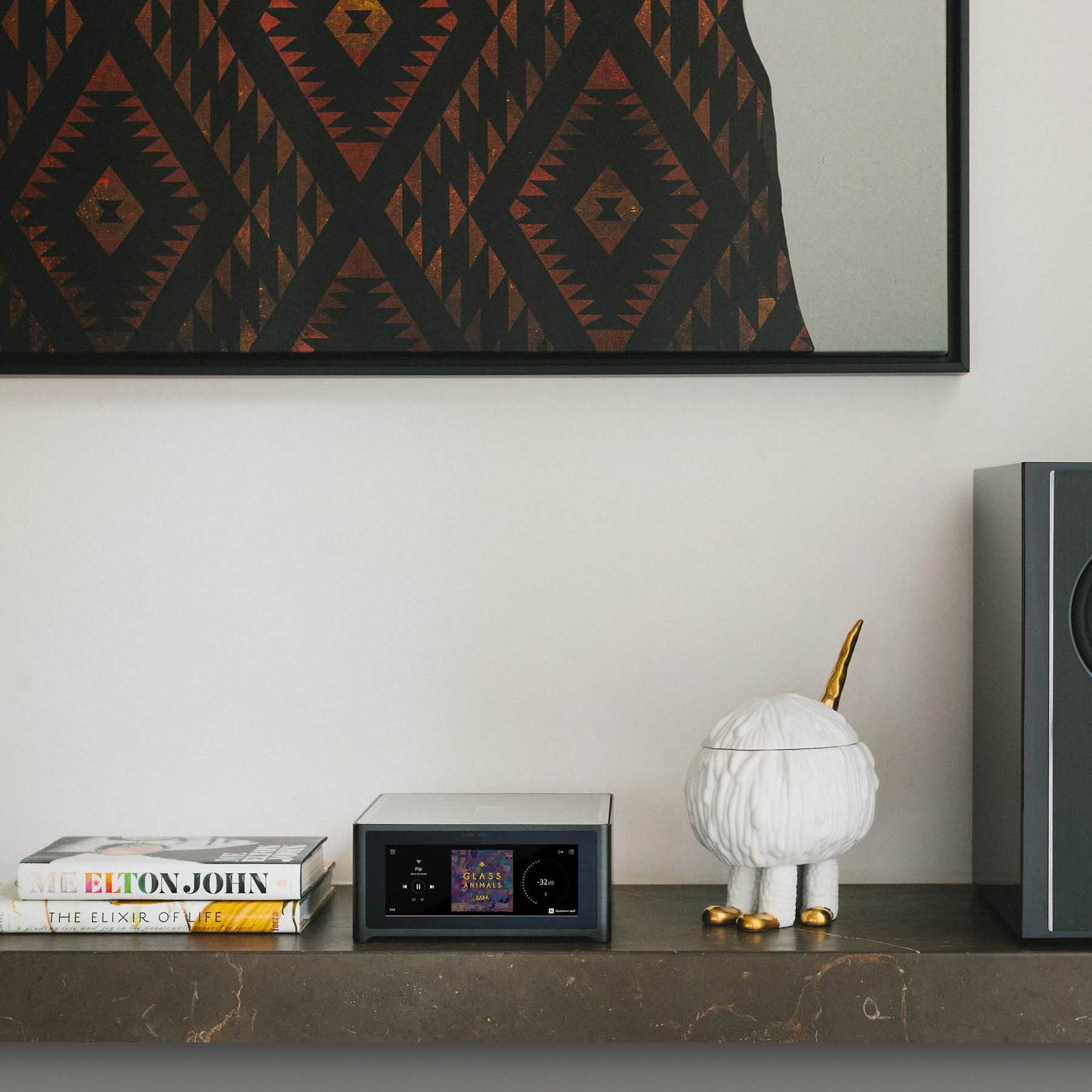 NAD M10 V3 BluOS Streaming Amplifier - Lifestyle View