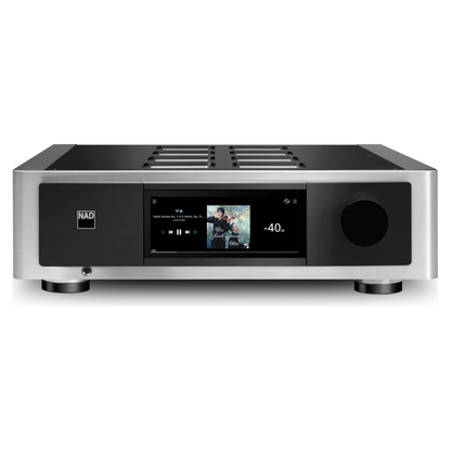 Front view of NAD Masters M66 on white background