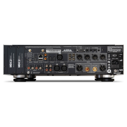 Back view of NAD Masters M66 on white background