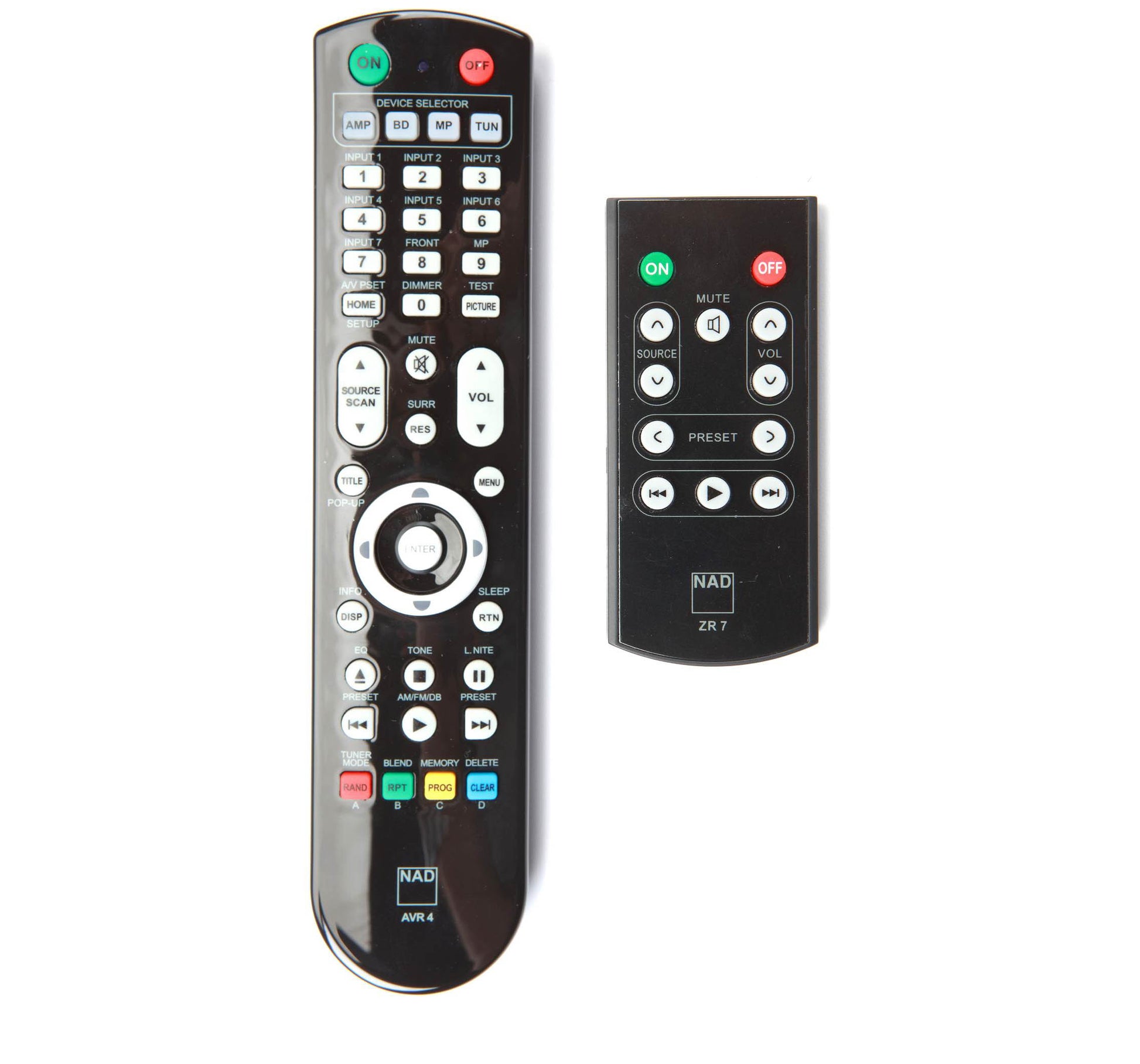 NAD T758 V3i - Includes two remote controls