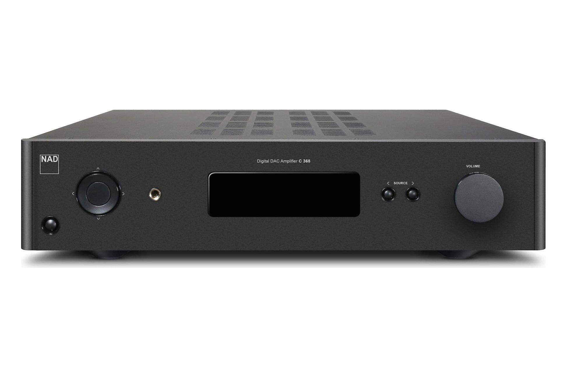 NAD C368 Stereo Integrated Amplifier - Front view when switched off.