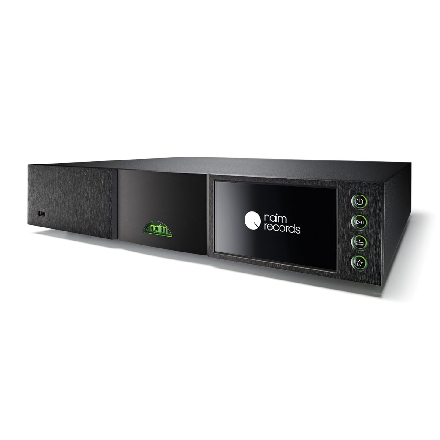 Angle view of Naim NDX 2 Network Player on white background