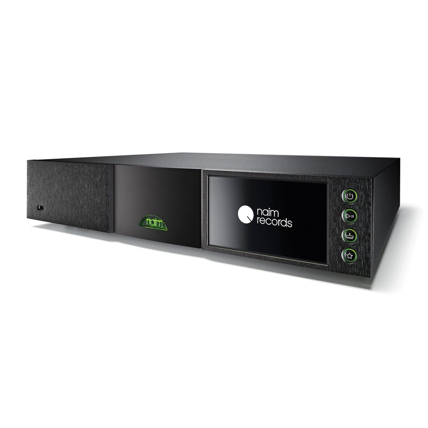 Angle view of Naim NDX 2 Network Player on white background