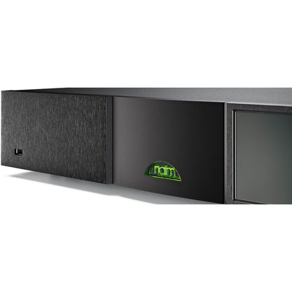 Close up view of Naim NDX 2 Network Player on white background