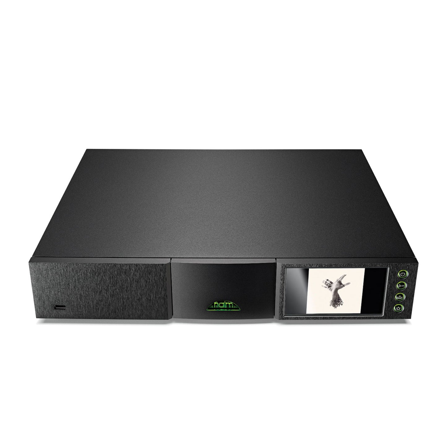 Top view of Naim NDX 2 Network Player on white background