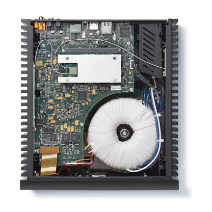 Internal view of Naim Uniti Atom Streaming Amplifier on white background