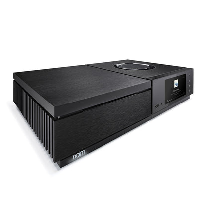 Close up of Naim Uniti Star Streaming Amplifier on white background