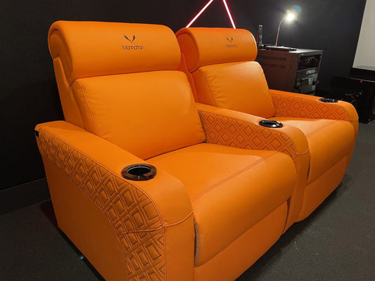 Manhattan New Yorker Pro Luxe Home Cinema Seating (Muirhead Leather)
