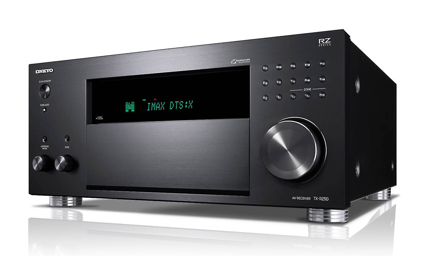 Onkyo TX-RZ50 - 120 Watts Per Channel, Works with Ok Google & Alexa