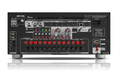 Onkyo TX-RZ70 8K Home Theatre Receiver - Rear