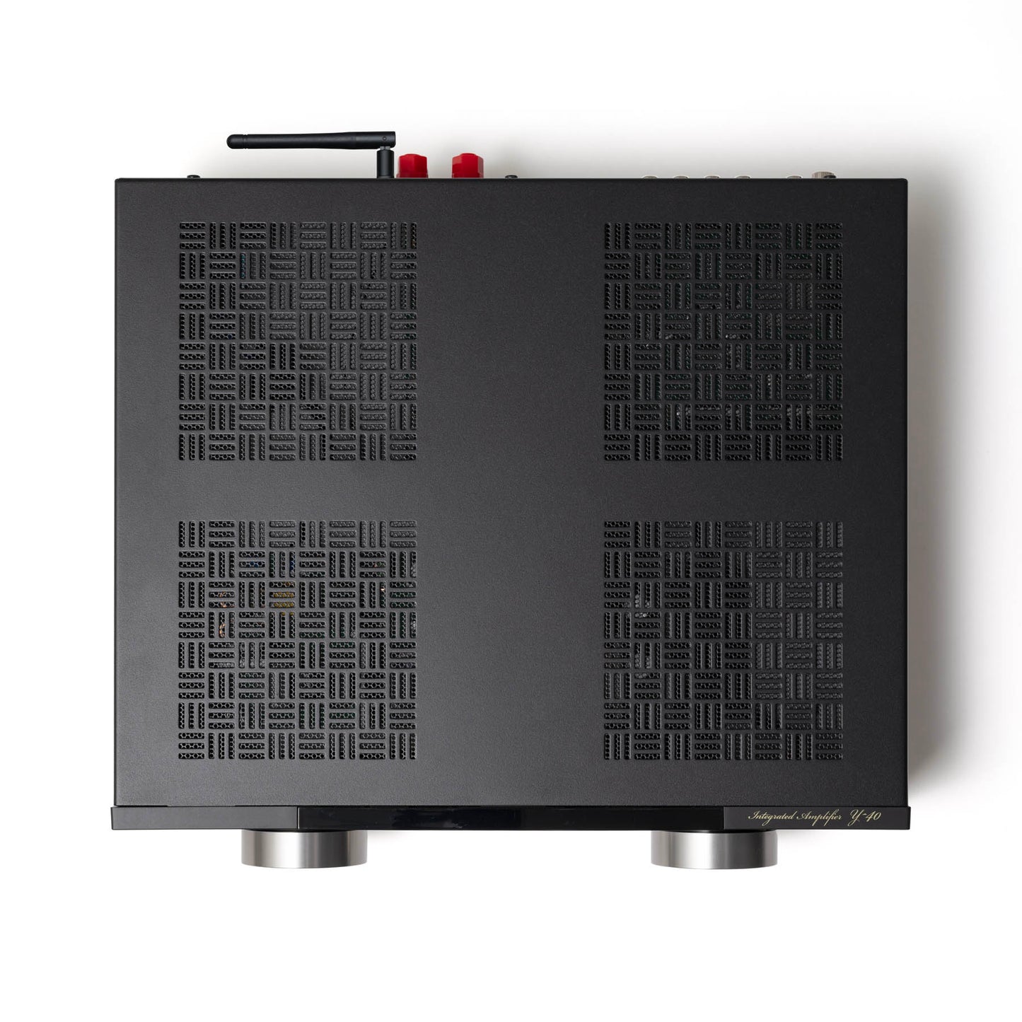 Top view of Onkyo Y-40 on white background