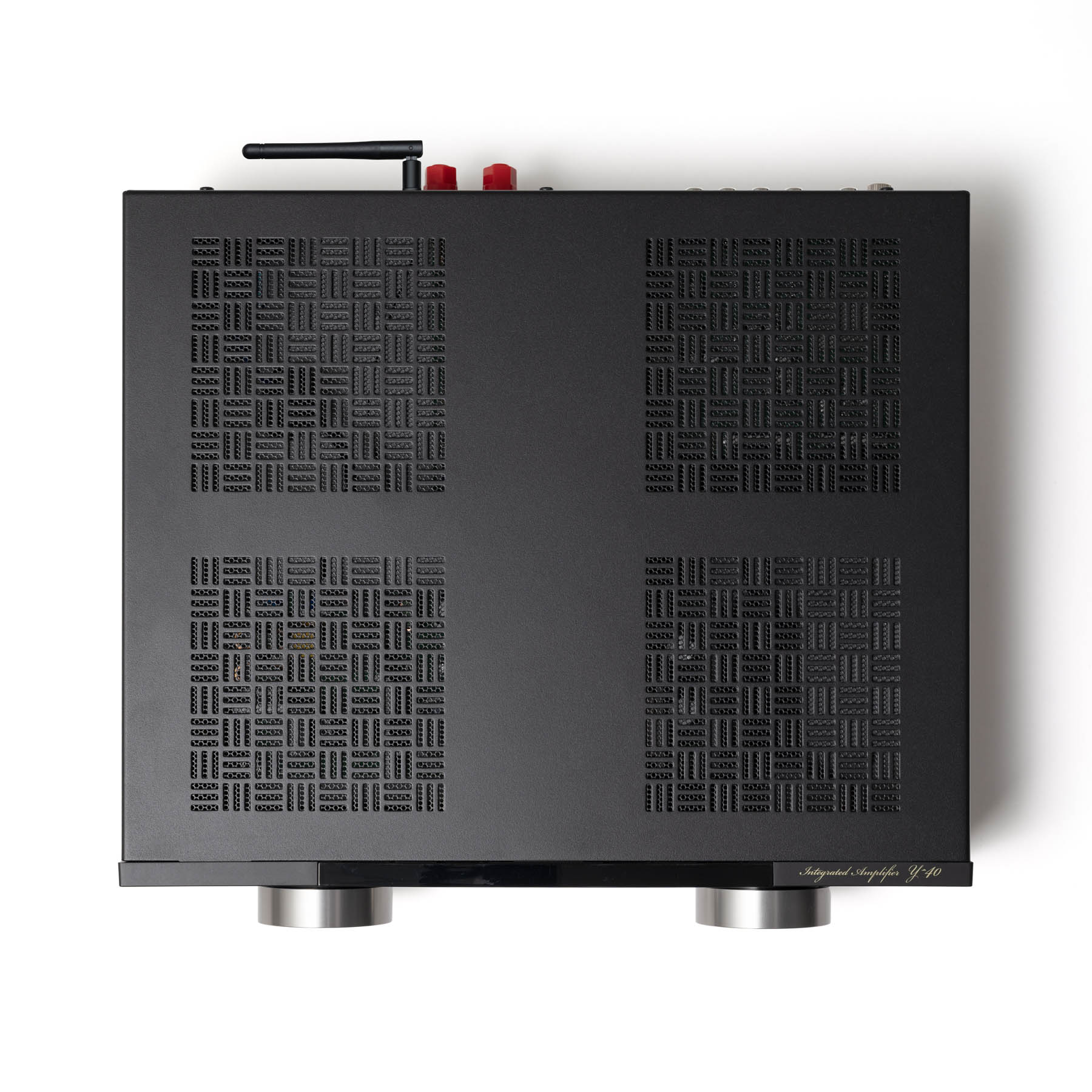 Top view of Onkyo Y-40 on white background
