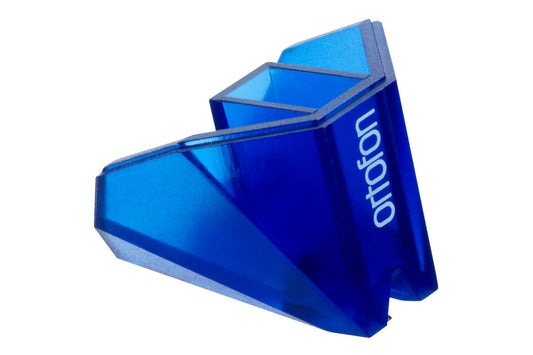 Ortofon Stylus 2M Blue Replacement Styli - Angle view.