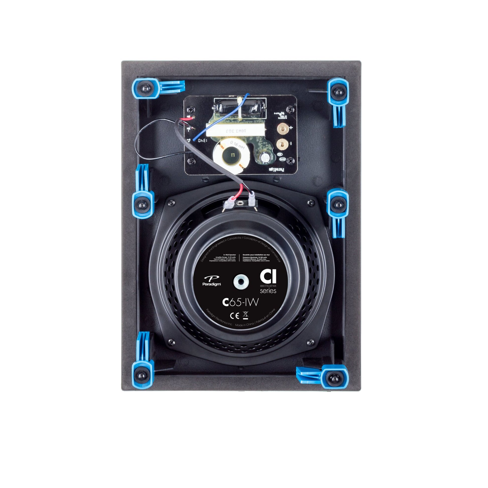 Paradigm CI Contractor C65-IW In-Wall Speakers - Rear