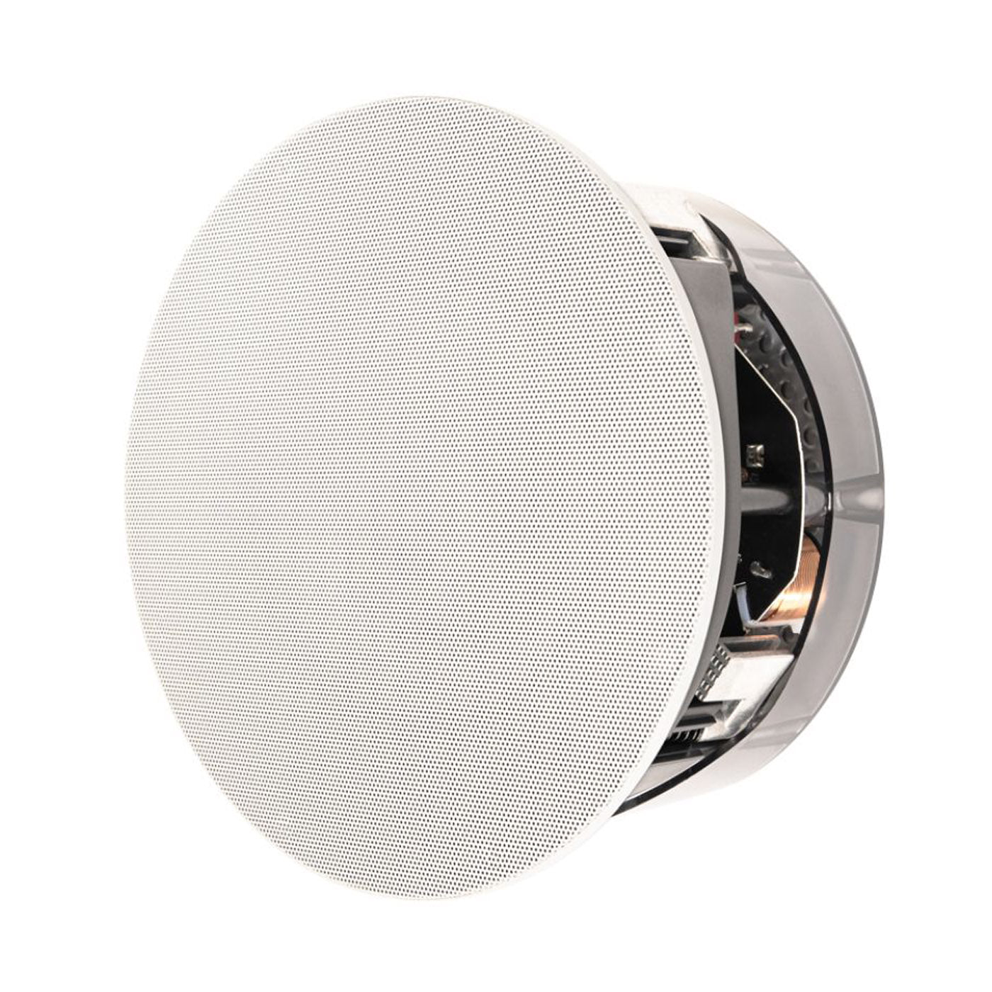 Bezel-Free Micro-Perforated Round Grille