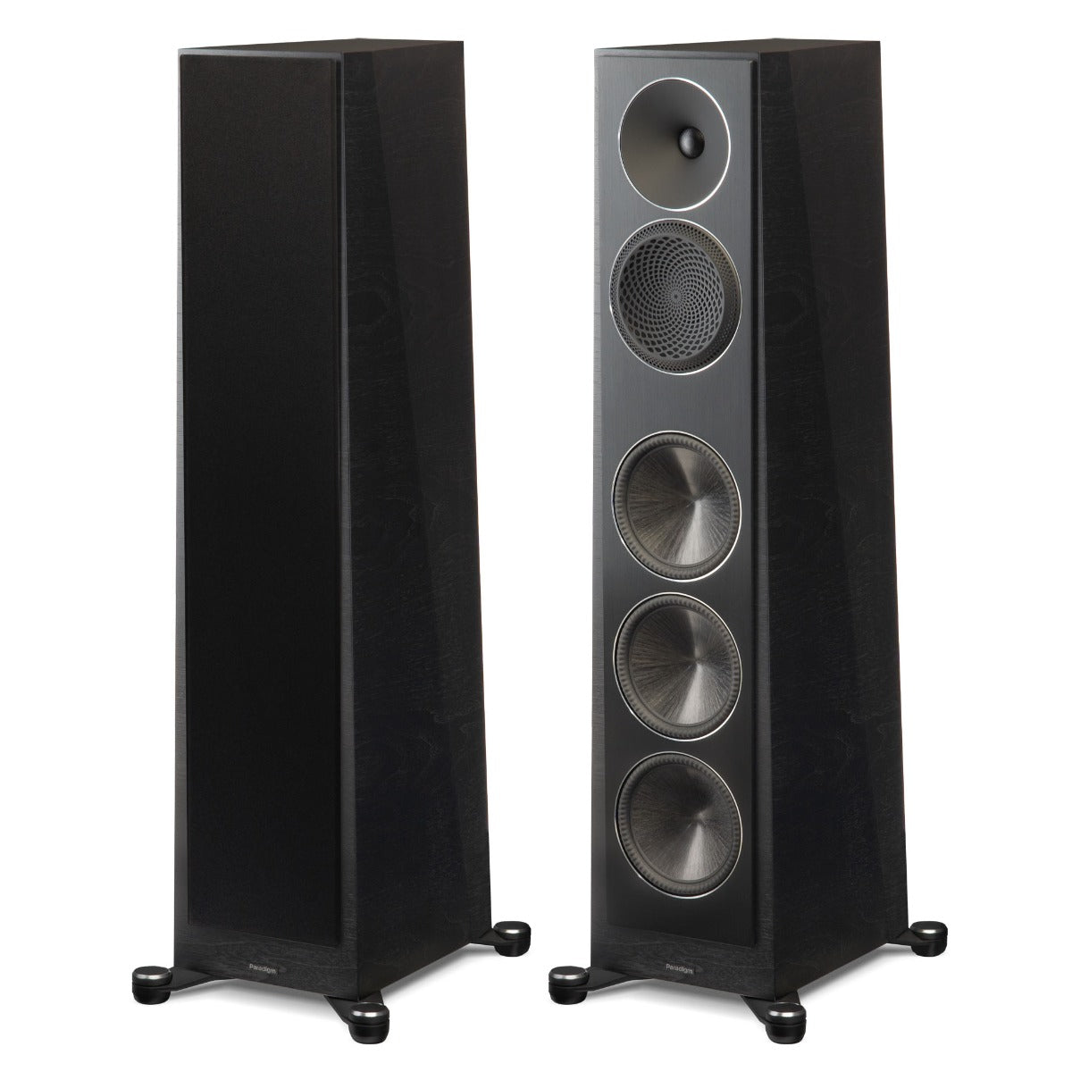 Paradigm Founder 100F Floorstanding Speakers - Black Walnut
