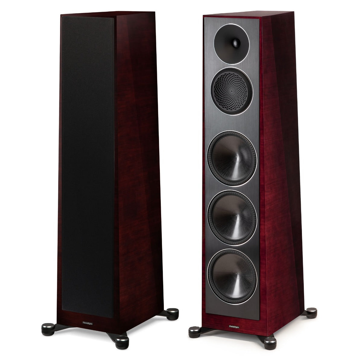 Paradigm Founder 120H Floorstanding Speakers - Midnight Cherry