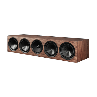 Walnut Paradigm Premier 620C v2 Centre Speaker on white background