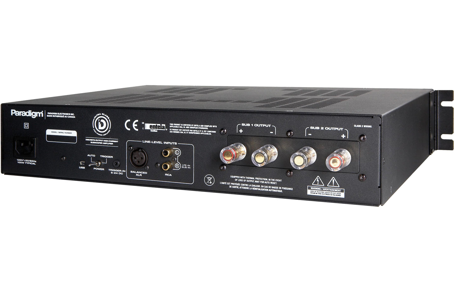 Paradigm X-850 Subwoofer Amplifier