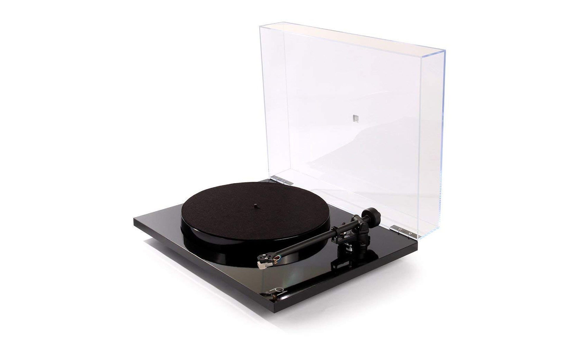 Rega Clear Lid pictured on a Planar 1 Plus (turntable not included)