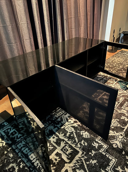 Tauris Platinum 1800 TV Cabinet (Black)