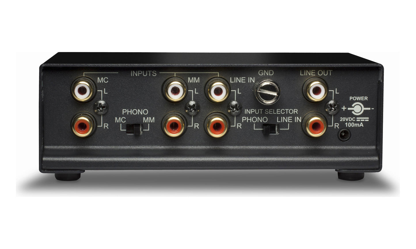 NAD PP4 Phono Pre-Amplifier - Rear view.