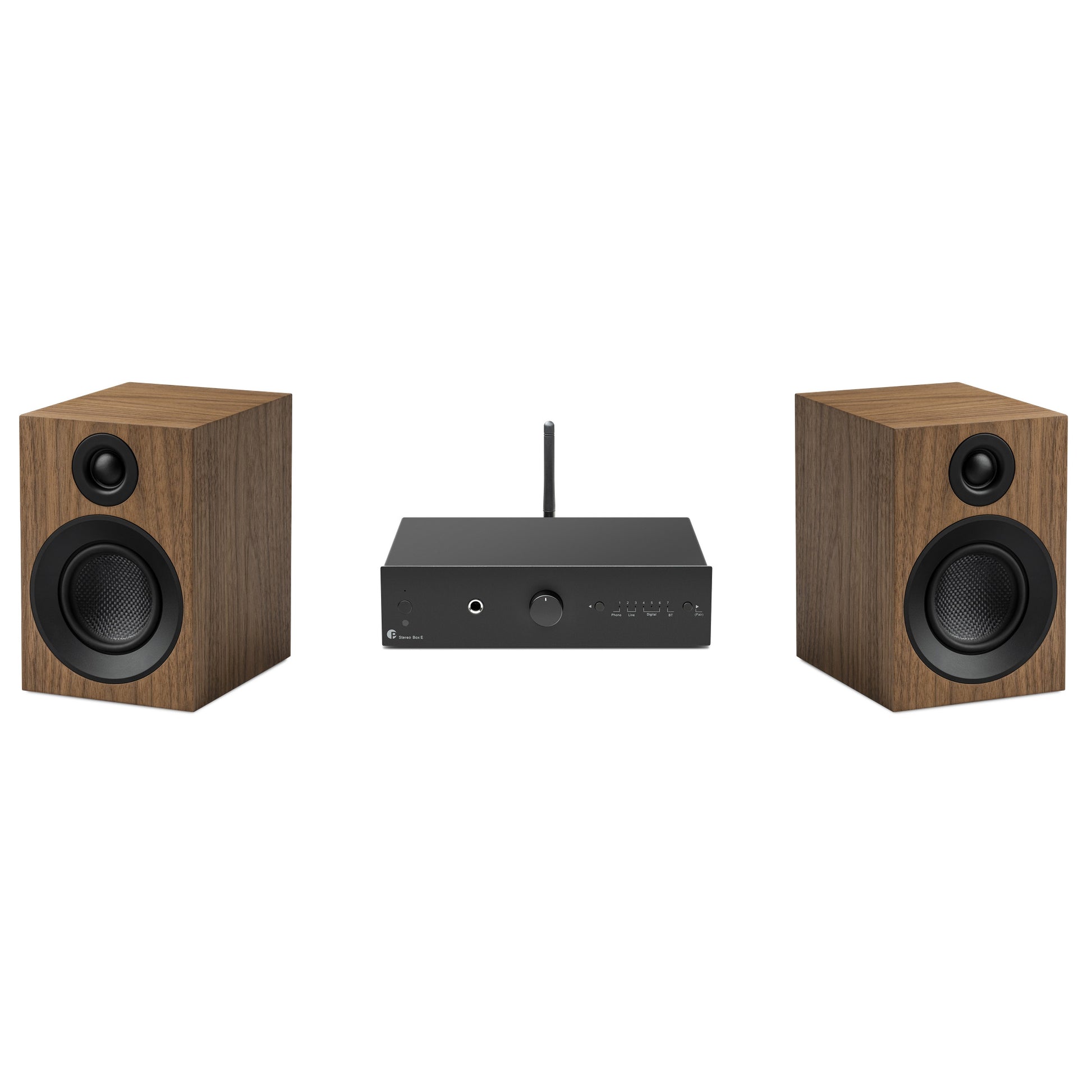 Pro-Ject Bluetooth Stereo Set in walnut
