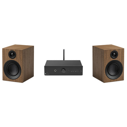 Pro-Ject Bluetooth Stereo Set in walnut