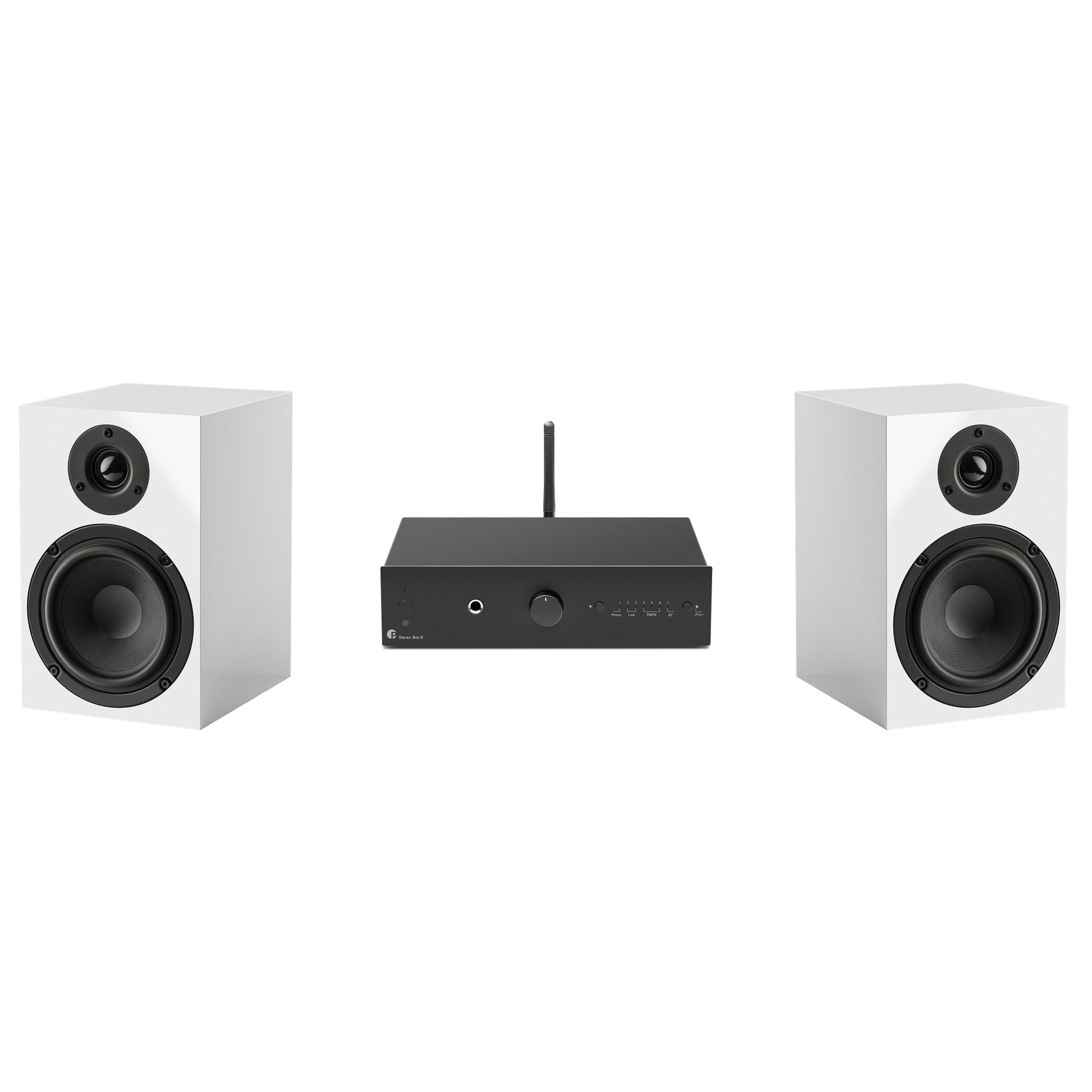 Pro-Ject Bluetooth Stereo Set in white