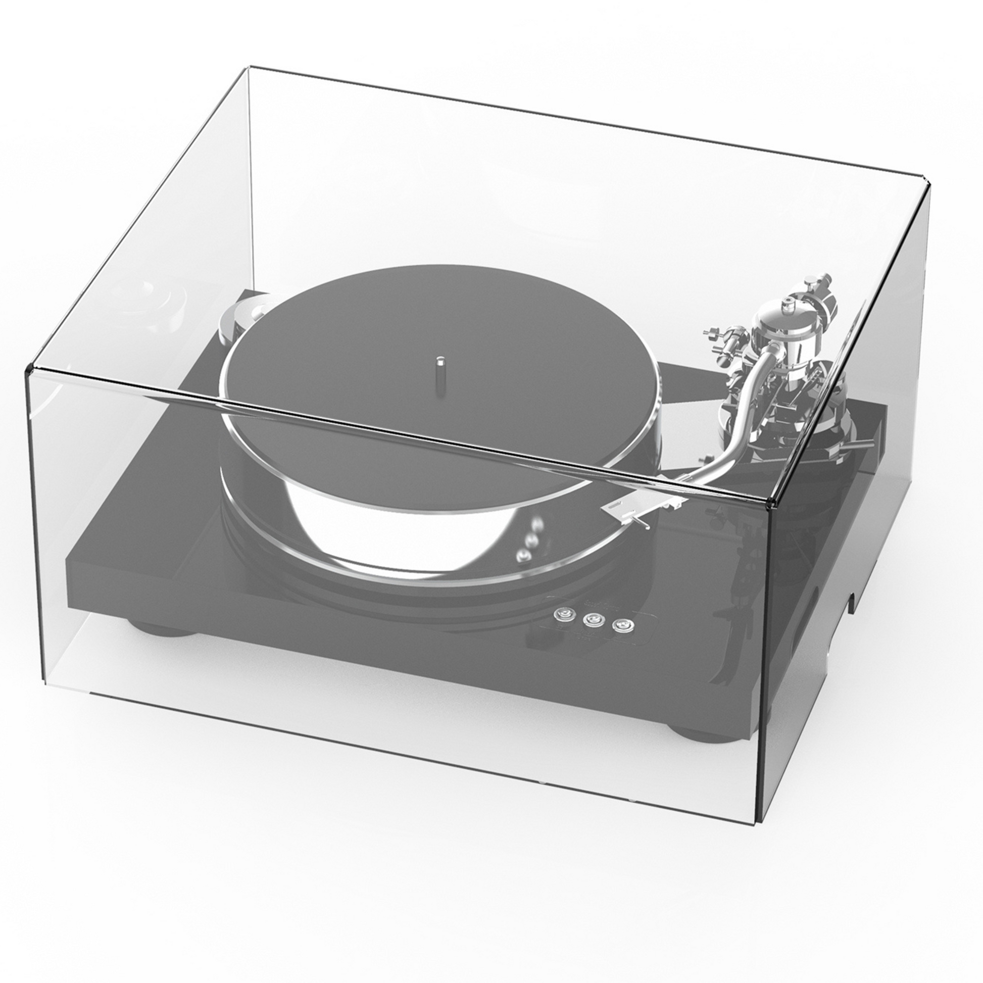 Pro-Ject Cover it DS Turntable Dust Cover with turntable (sold separately)