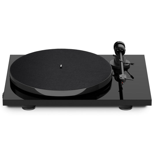 ProJect E1 Phono Turntable-Gloss Black