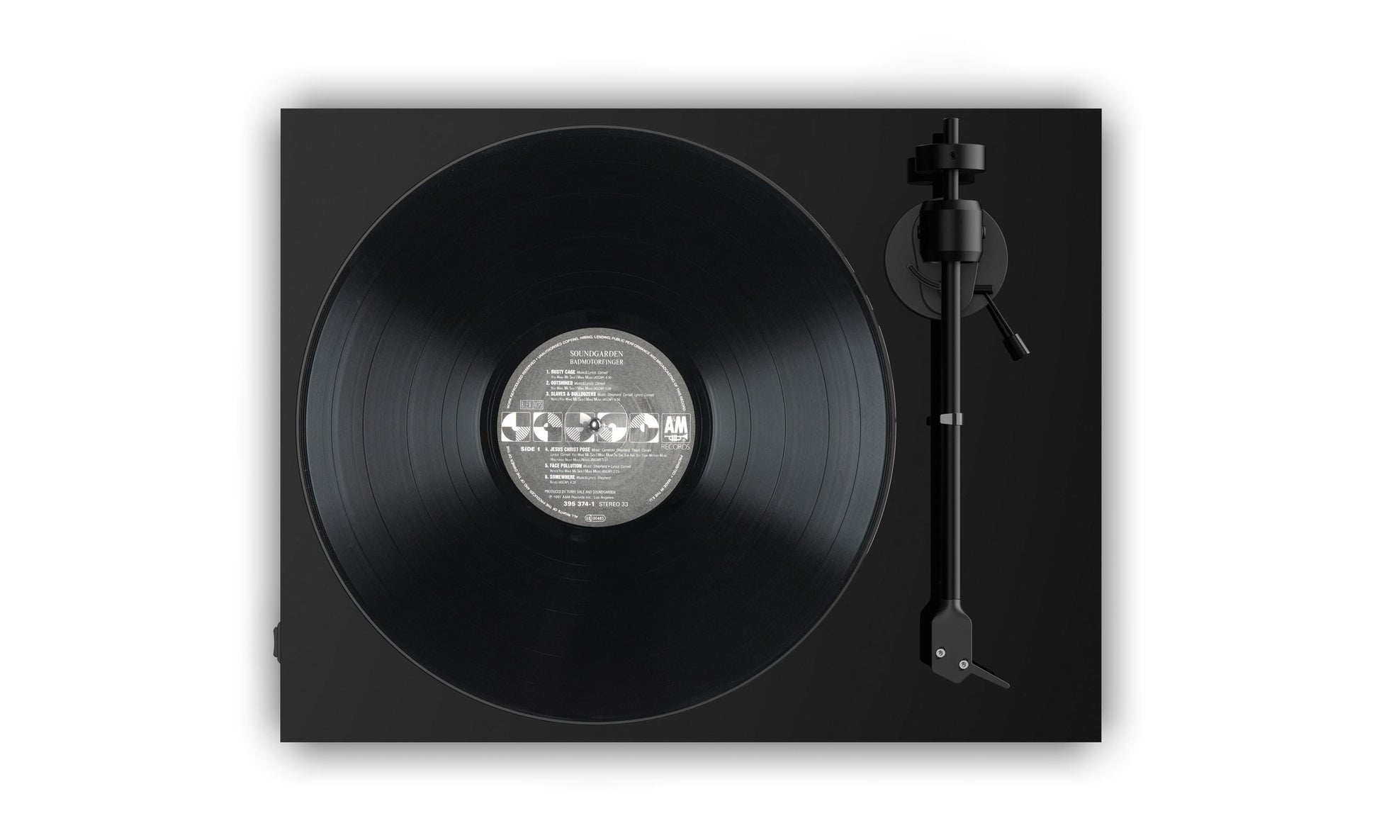 Anti-Resonant ABS Polymer Main Platter