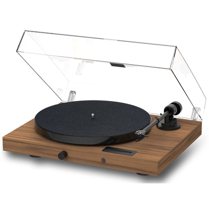 Pro-Ject Juke Box E1 All-In-One Turntable in walnut with dustcover
