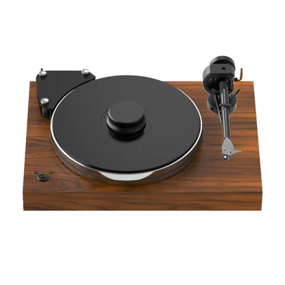 Top view of Pro-Ject Xtension 9 Evolution Turntable in Palisander finish