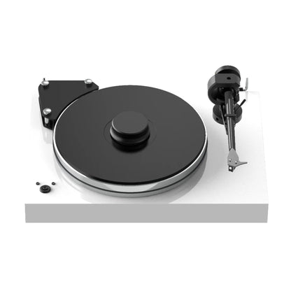 Top view of Pro-Ject Xtension 9 Evolution Turntable in white