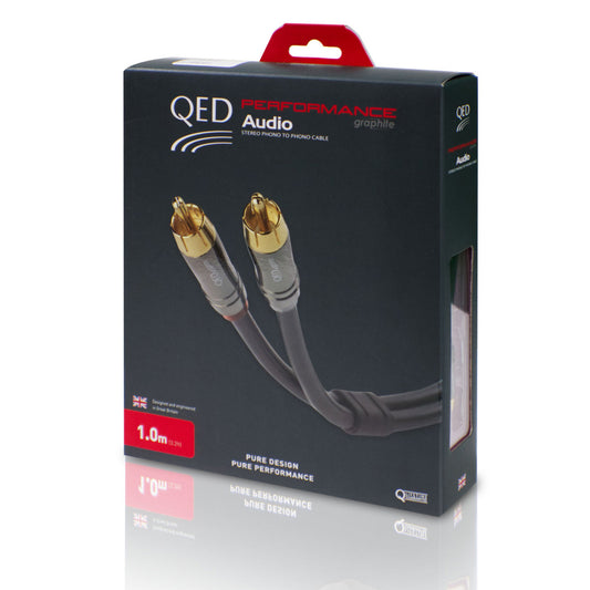 QED Performance Audio RCA to RCA Cable - Comes in various lengths