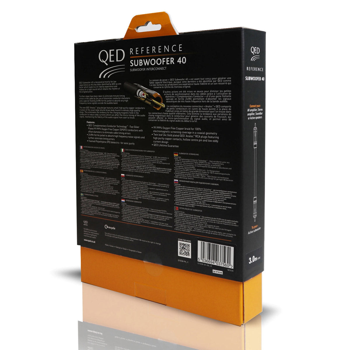 QED Reference 40 Subwoofer Interconnect Cable