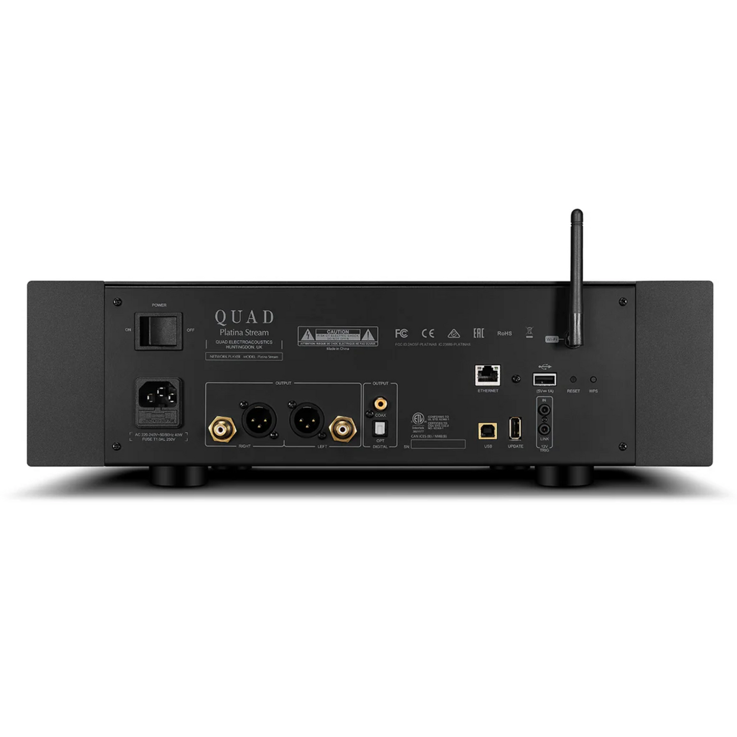 Back view of Quad Platina Stream