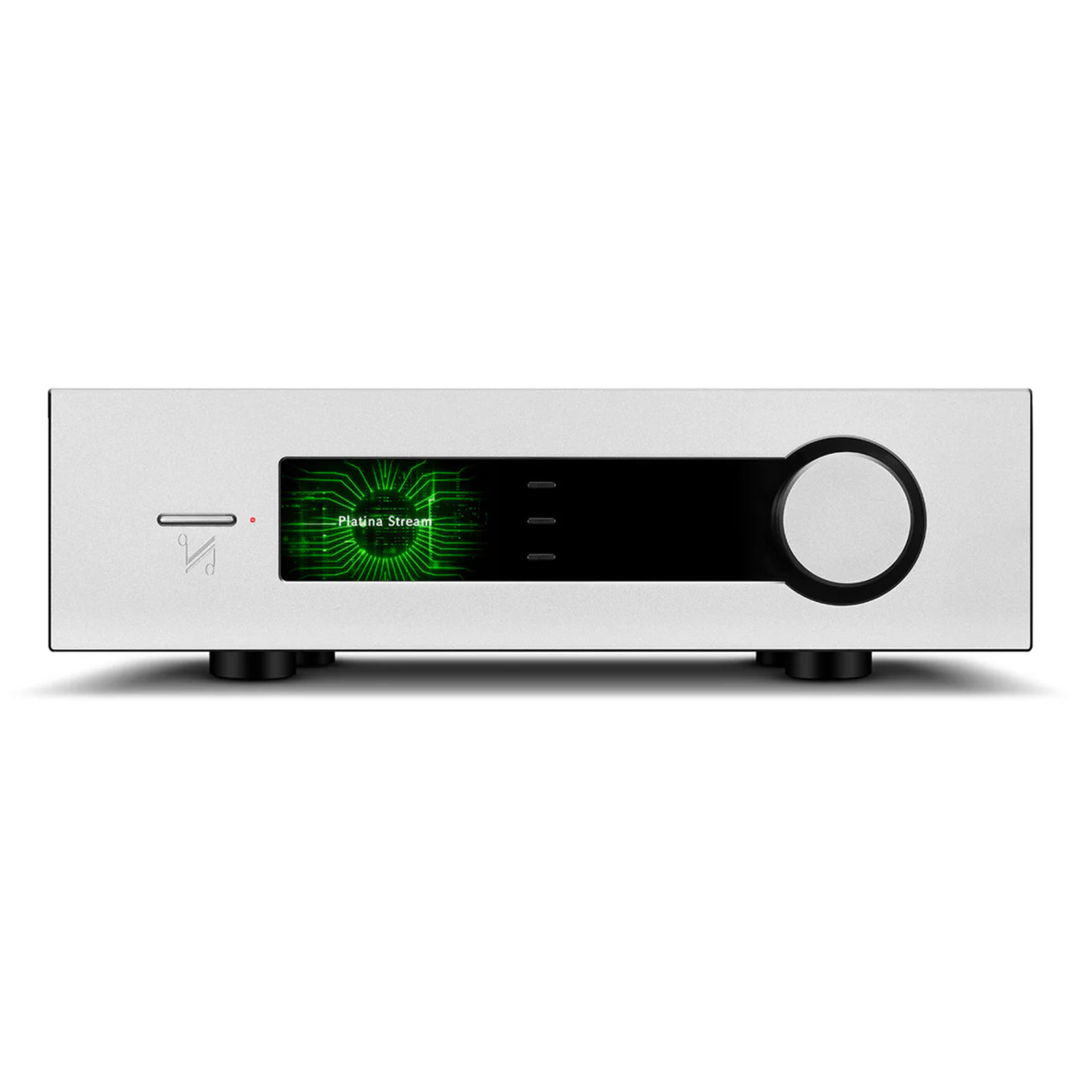 Quad Platina Stream with digital display on a white background