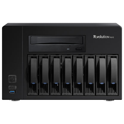 R_volution NAS Ultra Media Server on white background