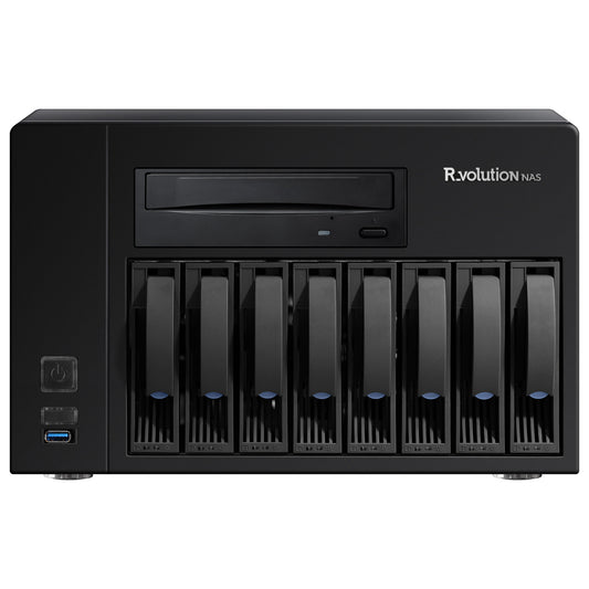 R_volution NAS Ultra Media Server on white background